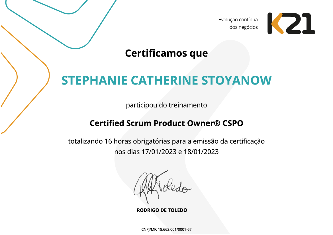 Certificado K21